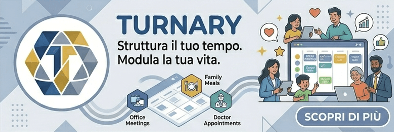 Turnary — semplice, organizzato, unico